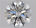 Natural Diamond 1.40 Carats, Round with Excellent Cut, F Color, VVS2 Clarity and Certified by GIA