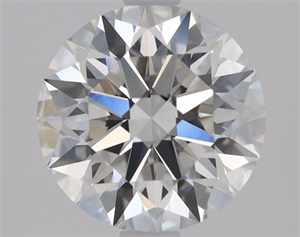 Picture of Natural Diamond 1.40 Carats, Round with Excellent Cut, F Color, VVS2 Clarity and Certified by GIA