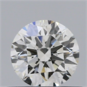 Natural Diamond 0.42 Carats, Round with Excellent Cut, I Color, SI1 Clarity and Certified by GIA