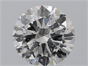 Natural Diamond 2.01 Carats, Round with Very Good Cut, H Color, SI2 Clarity and Certified by GIA