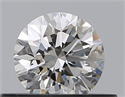 Natural Diamond 0.40 Carats, Round with Excellent Cut, I Color, IF Clarity and Certified by GIA