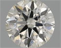 Natural Diamond 0.50 Carats, Round with Excellent Cut, I Color, SI2 Clarity and Certified by IGI