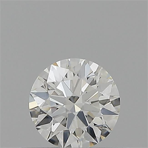 Picture of Natural Diamond 0.40 Carats, Round with Very Good Cut, I Color, VS2 Clarity and Certified by GIA