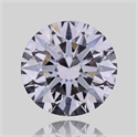 Natural Diamond 0.40 Carats, Round with Excellent Cut, F Color, SI2 Clarity and Certified by GIA