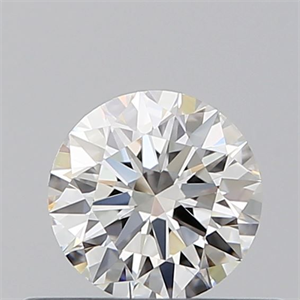 Picture of Natural Diamond 0.42 Carats, Round with Excellent Cut, G Color, IF Clarity and Certified by GIA