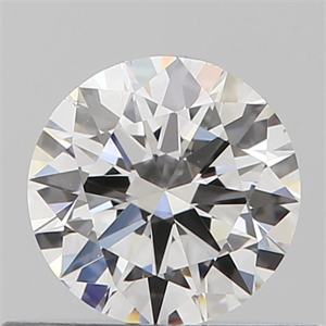 Picture of Natural Diamond 0.42 Carats, Round with Excellent Cut, D Color, VS2 Clarity and Certified by GIA