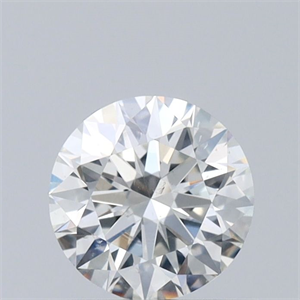 Picture of Natural Diamond 0.60 Carats, Round with Excellent Cut, I Color, SI1 Clarity and Certified by GIA