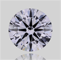 Natural Diamond 0.40 Carats, Round with Excellent Cut, G Color, SI2 Clarity and Certified by GIA