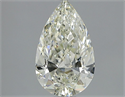 Natural Diamond 1.33 Carats, Pear with  Cut, I Color, SI1 Clarity and Certified by IGI