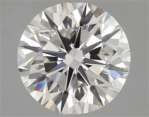 Picture of Natural Diamond 2.01 Carats, Round with Excellent Cut, H Color, VVS2 Clarity and Certified by GIA