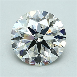 Picture of Natural Diamond 1.70 Carats, Round with Excellent Cut, H Color, VS1 Clarity and Certified by GIA