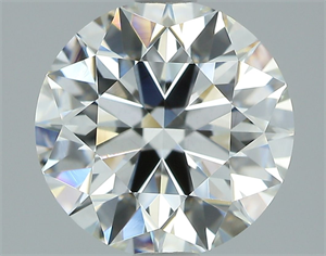 Picture of Natural Diamond 2.06 Carats, Round with Excellent Cut, H Color, VVS1 Clarity and Certified by GIA