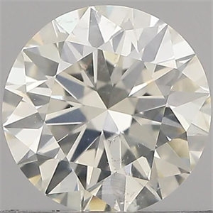 Picture of Natural Diamond 0.51 Carats, Round with Excellent Cut, I Color, SI2 Clarity and Certified by IGI