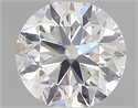 Natural Diamond 0.40 Carats, Round with Very Good Cut, G Color, SI1 Clarity and Certified by GIA