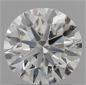 Natural Diamond 1.90 Carats, Round with Excellent Cut, G Color, VS2 Clarity and Certified by GIA