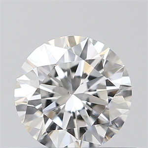 Picture of Natural Diamond 0.40 Carats, Round with Excellent Cut, G Color, SI2 Clarity and Certified by GIA