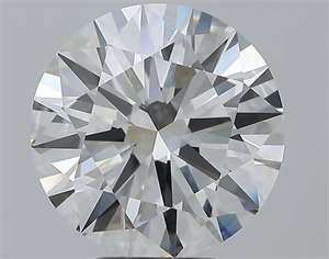 Picture of Natural Diamond 5.01 Carats, Round with Excellent Cut, H Color, VS1 Clarity and Certified by GIA