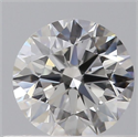 Natural Diamond 0.40 Carats, Round with Very Good Cut, F Color, VS1 Clarity and Certified by GIA