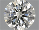 Natural Diamond 0.40 Carats, Round with Excellent Cut, I Color, VS2 Clarity and Certified by IGI