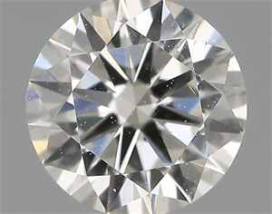 Picture of Natural Diamond 0.40 Carats, Round with Excellent Cut, I Color, VS2 Clarity and Certified by IGI