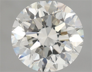 Picture of Natural Diamond 2.92 Carats, Round with Excellent Cut, H Color, VVS1 Clarity and Certified by IGI