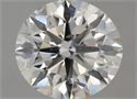 Natural Diamond 2.73 Carats, Round with Excellent Cut, I Color, SI2 Clarity and Certified by GIA