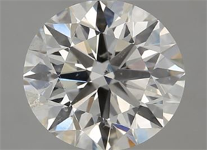 Picture of Natural Diamond 2.73 Carats, Round with Excellent Cut, I Color, SI2 Clarity and Certified by GIA