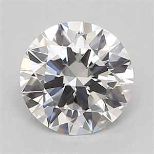 Picture of Natural Diamond 0.40 Carats, Round with Excellent Cut, E Color, VS1 Clarity and Certified by GIA