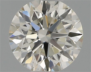 Picture of Natural Diamond 0.41 Carats, Round with Excellent Cut, H Color, VS2 Clarity and Certified by IGI