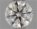 Natural Diamond 0.40 Carats, Round with Excellent Cut, I Color, VVS1 Clarity and Certified by IGI