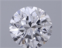 Natural Diamond 0.50 Carats, Round with Good Cut, F Color, SI2 Clarity and Certified by GIA