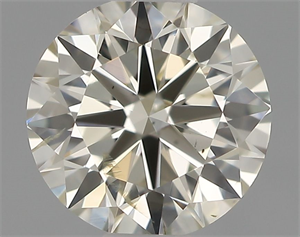 Picture of Natural Diamond 0.50 Carats, Round with Excellent Cut, K Color, I1 Clarity and Certified by IGI