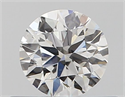 Natural Diamond 0.40 Carats, Round with Excellent Cut, F Color, VS2 Clarity and Certified by GIA