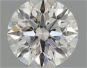 Natural Diamond 0.40 Carats, Round with Excellent Cut, G Color, VS2 Clarity and Certified by IGI