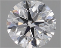 Natural Diamond 0.40 Carats, Round with Excellent Cut, E Color, SI1 Clarity and Certified by GIA