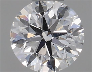 Picture of Natural Diamond 0.40 Carats, Round with Excellent Cut, E Color, SI1 Clarity and Certified by GIA