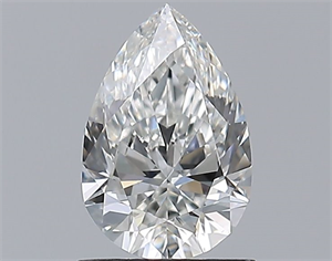 Picture of Natural Diamond 1.02 Carats, Pear with  Cut, G Color, VS2 Clarity and Certified by GIA