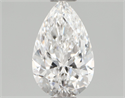 Natural Diamond 0.81 Carats, Pear with  Cut, E Color, VS1 Clarity and Certified by GIA