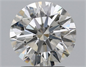 Natural Diamond 2.01 Carats, Round with Excellent Cut, I Color, SI1 Clarity and Certified by GIA