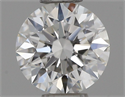 Natural Diamond 0.40 Carats, Round with Excellent Cut, F Color, VVS2 Clarity and Certified by GIA