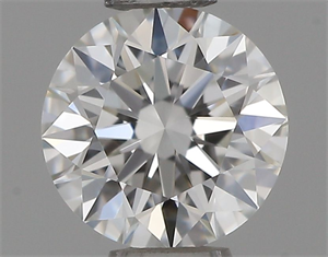 Picture of Natural Diamond 0.40 Carats, Round with Excellent Cut, F Color, VVS2 Clarity and Certified by GIA