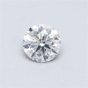 Picture of Natural Diamond 0.43 Carats, Round with Very Good Cut, G Color, SI2 Clarity and Certified by GIA