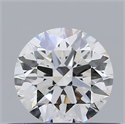 Natural Diamond 0.41 Carats, Round with Excellent Cut, F Color, VS2 Clarity and Certified by GIA