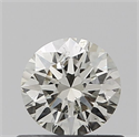 Natural Diamond 0.50 Carats, Round with Excellent Cut, J Color, SI2 Clarity and Certified by IGI