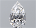 Natural Diamond 1.10 Carats, Pear with  Cut, D Color, IF Clarity and Certified by GIA