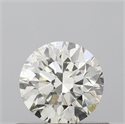 Natural Diamond 0.50 Carats, Round with Very Good Cut, I Color, SI1 Clarity and Certified by IGI