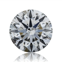 Natural Diamond 0.40 Carats, Round with Very Good Cut, H Color, SI2 Clarity and Certified by GIA