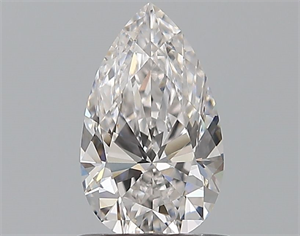 Picture of Natural Diamond 0.80 Carats, Pear with  Cut, E Color, VVS1 Clarity and Certified by GIA