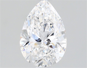 Picture of Natural Diamond 0.95 Carats, Pear with  Cut, D Color, SI1 Clarity and Certified by GIA