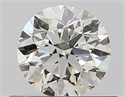 Natural Diamond 0.50 Carats, Round with Very Good Cut, I Color, SI2 Clarity and Certified by GIA